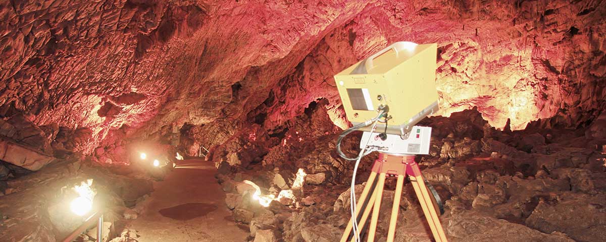 Laser scanning of the Kateřinská Cave in the Moravian Karst