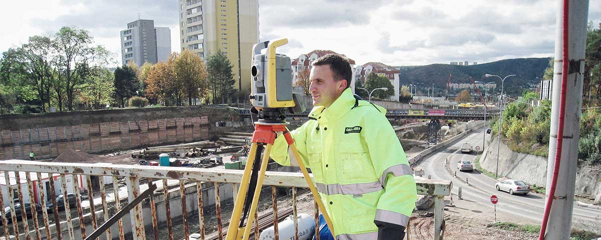 Geodetické měření v rámci stavby Královopolského tunelu