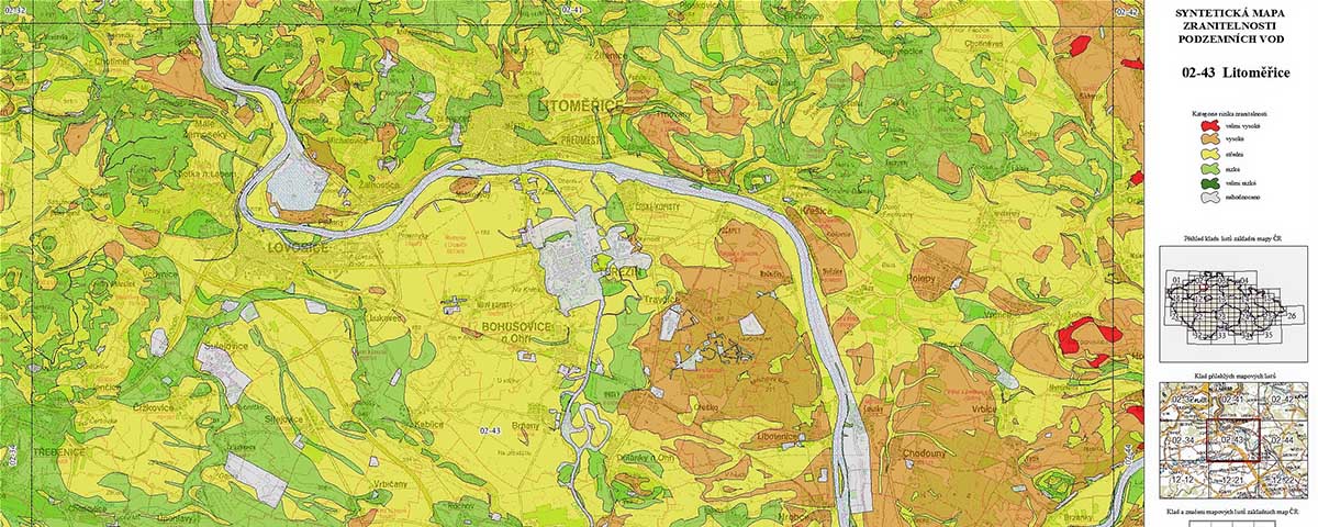 Mapa zranitelnosti podzemních vod